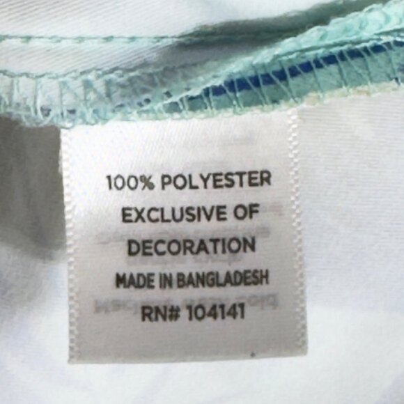 WALTER HAGEN 11 MAJORS Mens Blue Floral Walking Shorts Polyester Zip Fly Size 40 - Picture 8 of 10